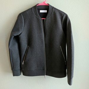 Everlane Street Fleece Bomber